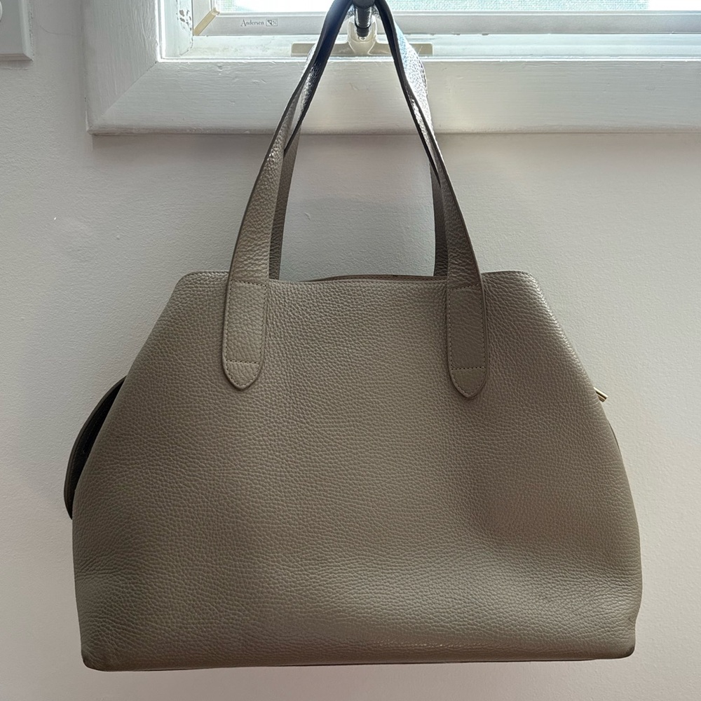 Cuyana Zippered Shoulder Bag